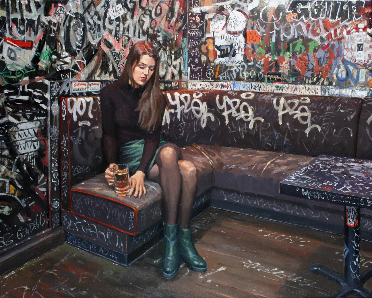 Heather at Clockwork Bar