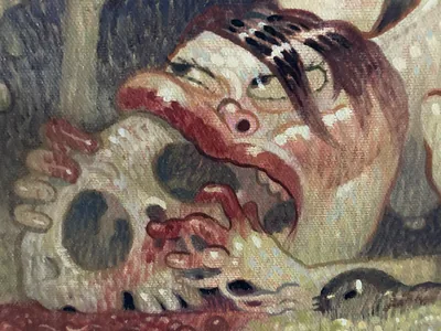 Skull Chewing