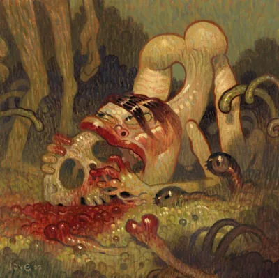 Skull Chewing