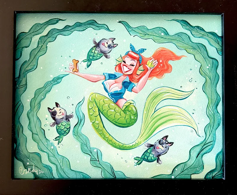 Mermaid and her Zippy Fish