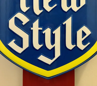 “New Style” Beer Sign