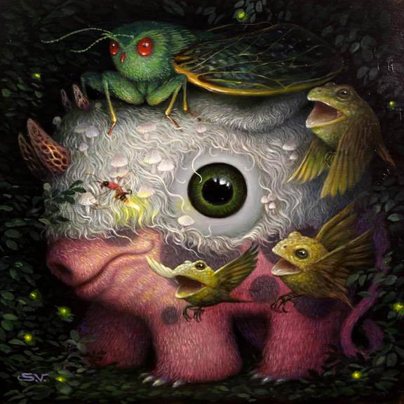 Through The Cackling Woods