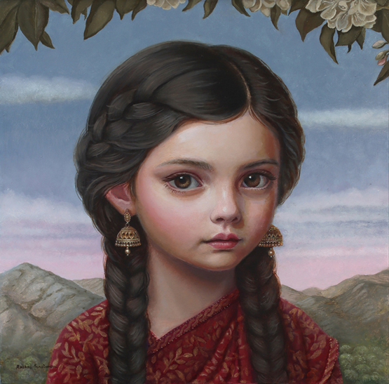 Girl At The Threshold